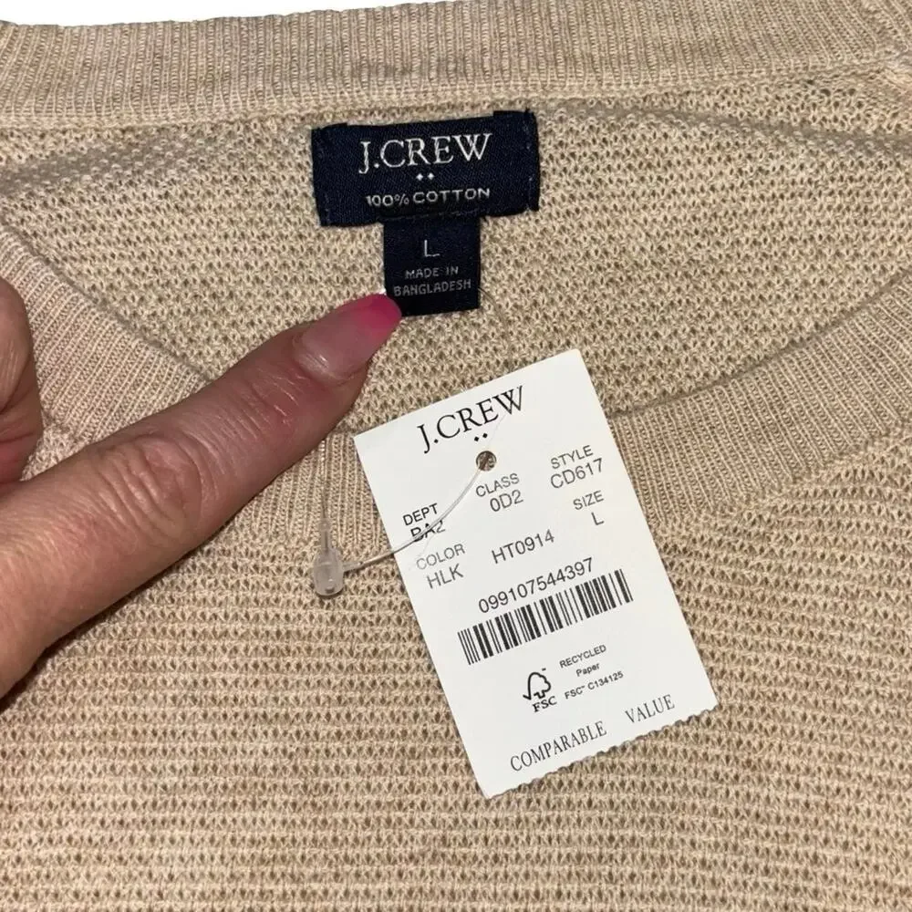 J. Crew classic crew